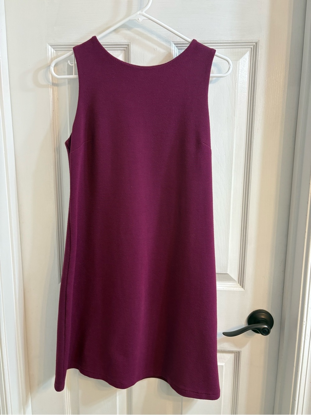 Old Navy Sleeveless Plum Shift Dress